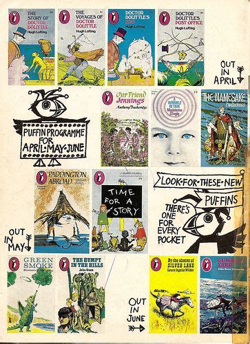 Puffin Books Published In April May And June 1967 Back Cover Of