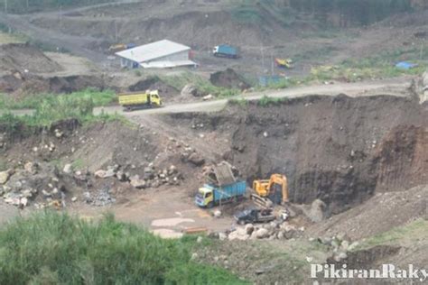 Pengusaha Galian C Di Gunung Tampomas Nunggak Dana Jaminan Reklamasi