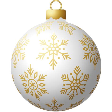 Golden Christmas Ball Luxury Hanging Bauble Png