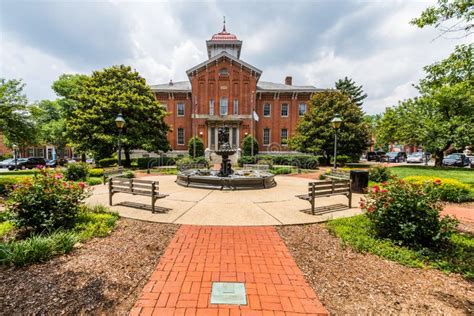 Unique City Hall Building in Historic Downtown, Frederick, Maryland Stock Photo - Image of ...