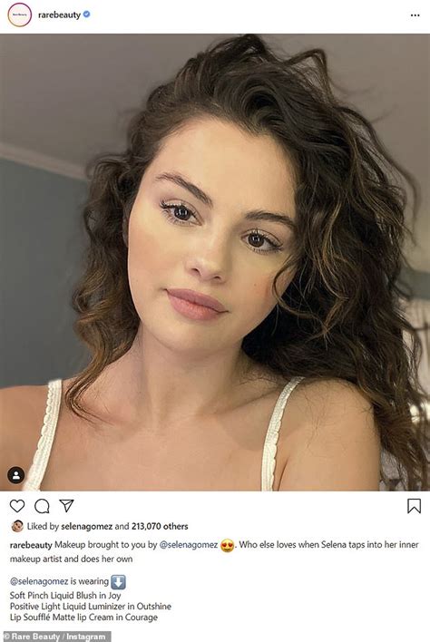 Selena Gomez Instagram Selfie Telegraph