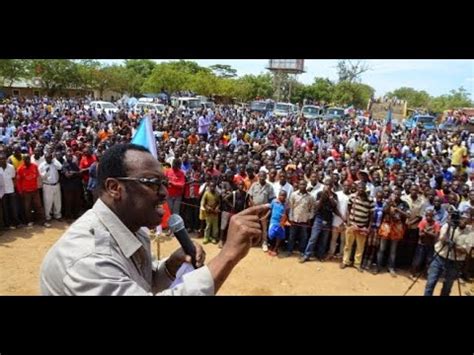 LIVE MKUTANO WA CHADEMA SUMBAWANGA YouTube