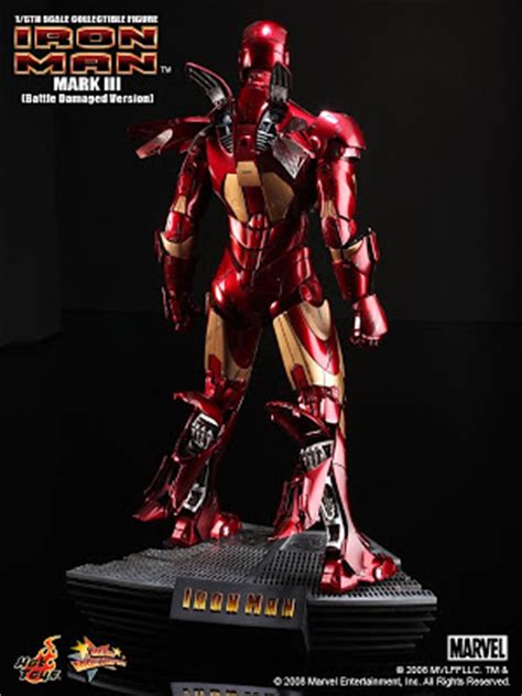 Toyhaven Hot Toys Iron Man Mark Iii Battle Damaged Preview