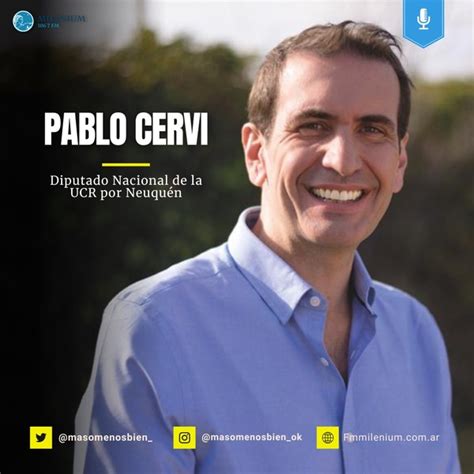 Entrevista A Pablo Cervi Diputado Nacional De La Ucr Por Neuqu N