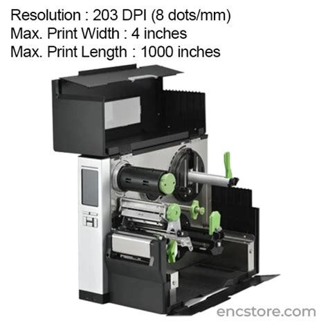 Mh240 Industrial Barcode Printer Resolution 203 Dpi