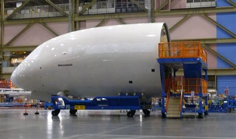 Boeing Forward Section At Everett Factory Final Assembly