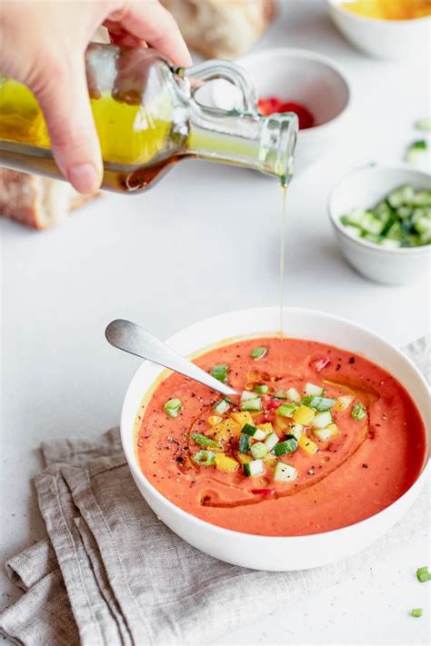 Gaspacho Au Thermomix Facile Et Rapide Yummix Recette