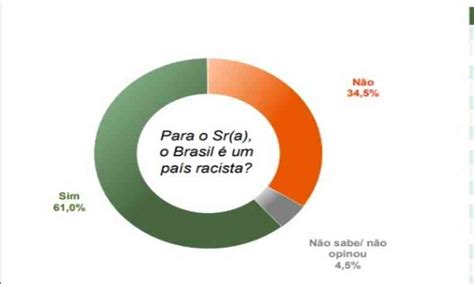 Pesquisa Indica Que Dos Brasileiros Acreditam Que O Pa S Racista