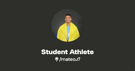 Student Athlete Instagram Tiktok Linktree