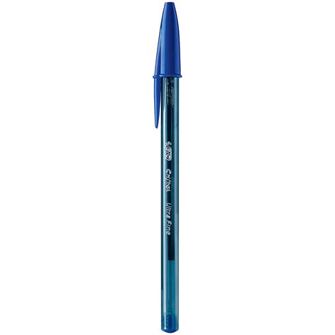 Casa Do Papel Caneta Esferografica Mm Bic Cristal Ultra Fina Azul