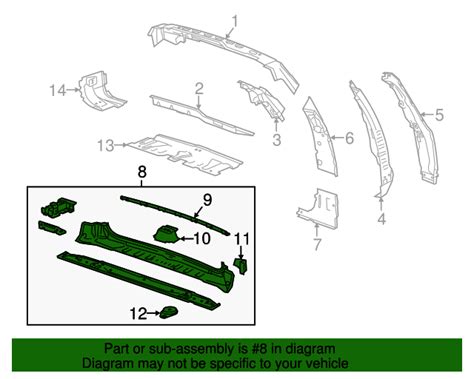 23147341 Back Body Opening Frame 2015 2020 GM AutoNationParts