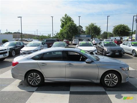 2019 Lunar Silver Metallic Honda Accord Ex L Hybrid Sedan 134541667