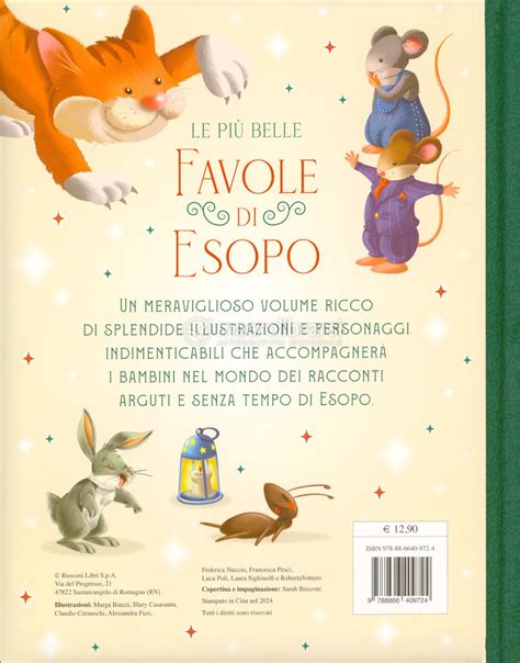 Le Più Belle Favole di Esopo Libro di Stefania Leonardi Hartley