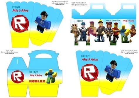 Kit Imprimible Para Tu Fiesta De Roblox En Venta En Ca Ete Lima Por