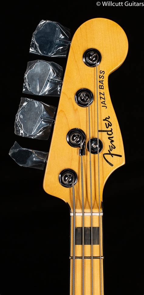 Fender American Ultra Jazz Bass® Maple Fingerboard Cobra Blue Bass G Willcutt Guitars