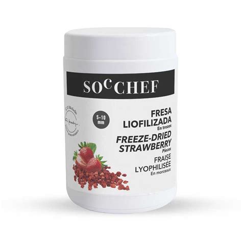 FRESA LIOFILIZADA EN TROZOS 80g 10 109731 SOC Chef Productor Y