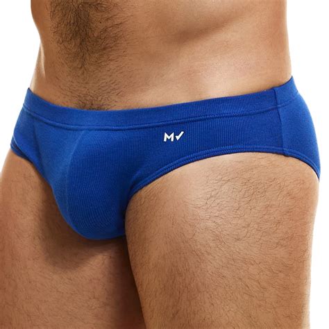 Modus Vivendi Slip Classique Peace Coton Bleu Roi INDERWEAR