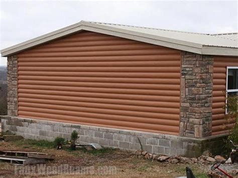 With faux log siding, you could easily turn those DIY home ideas into a ...