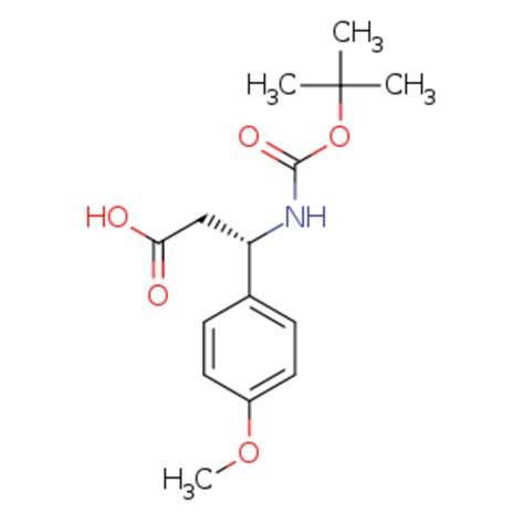 EMolecules Boc S 3 Amino 3 4 Methoxyphenyl Propionic Acid 159990