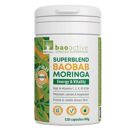 Baobab Moringa Capsules C King Online