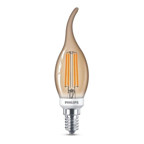 Lâmpada fosca LED VINTAGE Philips BA35 E14 5W 230V 2200K Lampamania