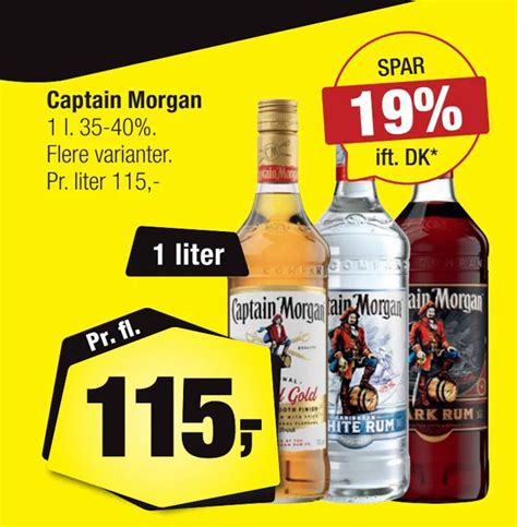 Captain Morgan Tilbud Hos Calle