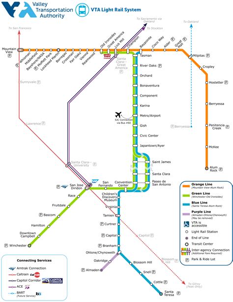 Vta Light Rail Map | Americanwarmoms.org