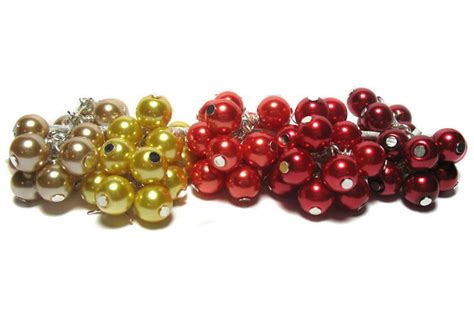 Bulk Bead Charms Glass Pearls 8mm Pearl Bead Dangles DIY - Etsy