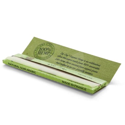 Zig Zag Organic Hemp King Size Slim Rolling Papers