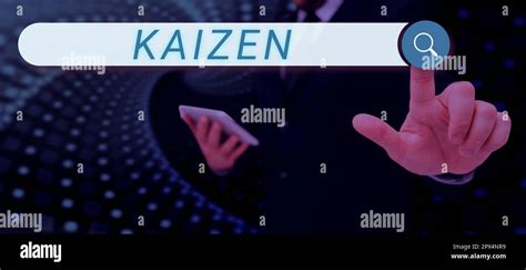 Text Sign Showing Kaizen Business Overview A Japanese Business