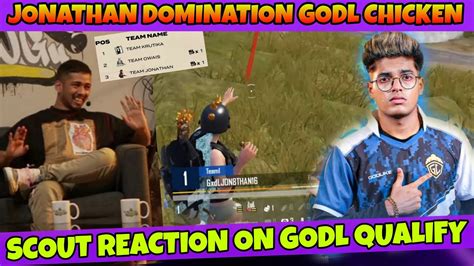 Scout Reaction On GODL Qualify Jonathan Domination Godl Chicken