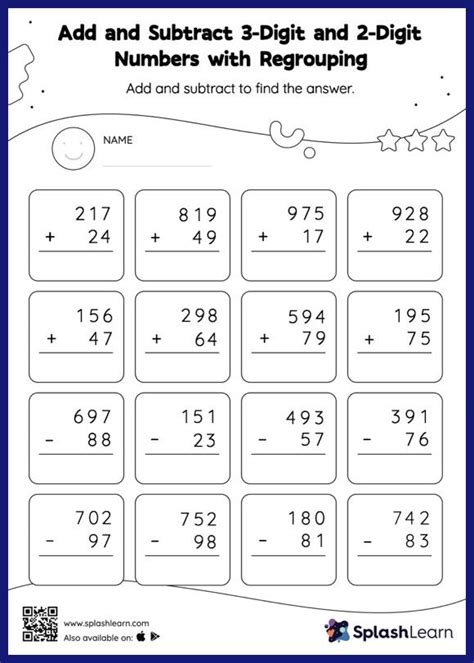 Adding Digit Numbers With Regrouping Worksheets Best Im