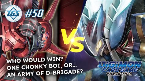 Battle Chaosdramon Vs D Brigade Ex Digimon Card Game Indonesia