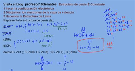 Estructura De Lewis Ejercicios Resueltos Trucos Y Ejemplos