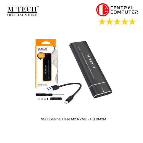 เคส M Tech Ssd M2 Nvme Usb31 Enclosure Ssd Nvme Shopee Thailand