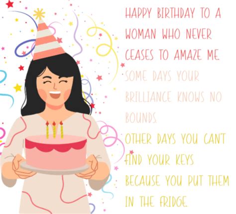 Funny Birthday Wishes For Women Hestia Alexandrina