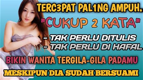 Cukup Kata Baca Dan Niatkan Dalam Hati Dia Akan G Lisah Ingin