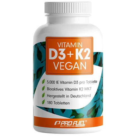 ProFuel VITAMIN D3 K2 Tabletten 180 St Shop Apotheke