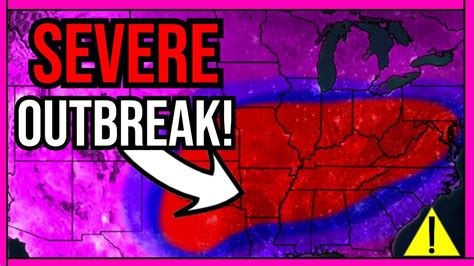 🔴breaking Possible Severe Weather Outbreak Possible In The Next