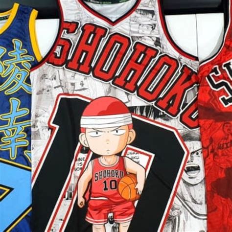 Northzone Slamdunk Shohoku Sakuragi Basketball New Design Jersey Full