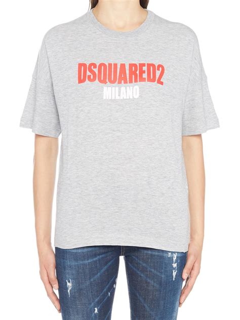 Dsquared2 Dsquared2 Milano T Shirt Grey 10659463 Italist