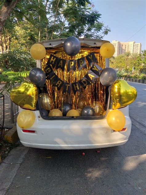 Car decoration for surprise by Magic Ace Events & Occasions Decorated Car For Birthday, Best ...