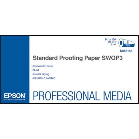 Epson Standard Proofing Swop Semimatte Inkjet Paper S B H