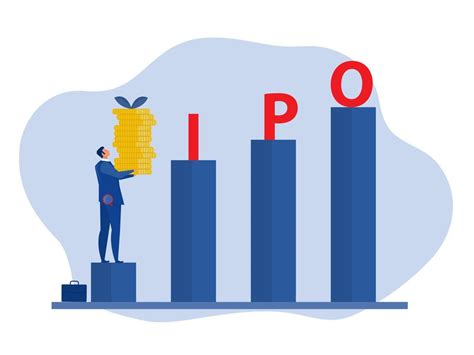 Ipo Initial Public Offering People Investing Strategy Concept Flat