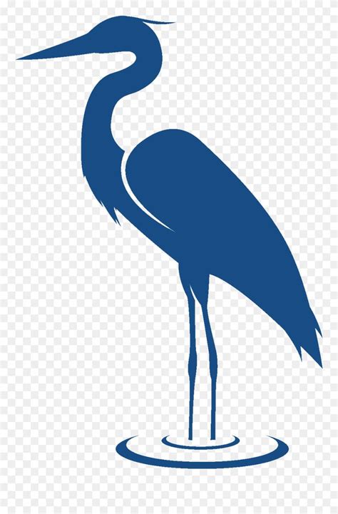 Blue Heron Clipart - Free Transparent Download