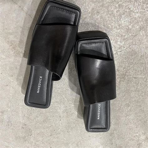 Naked Vice Slides Size 7 Worn Once Depop