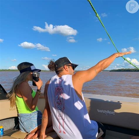 Foto Caio Castro e Daiane de Paula trocaram declarações de amor na web