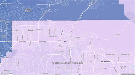 Brea, CA Political Map – Democrat & Republican Areas in Brea ...