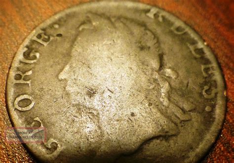 Great Britain George Rules North Wales Half Penny Evasion Coin