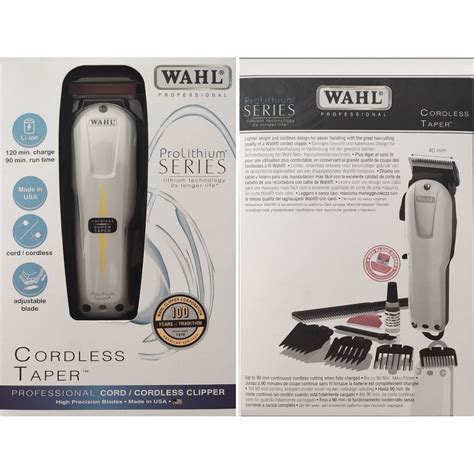 Wahl Super Taper Cordless maszynka bezprzewodowa do strzyżenia